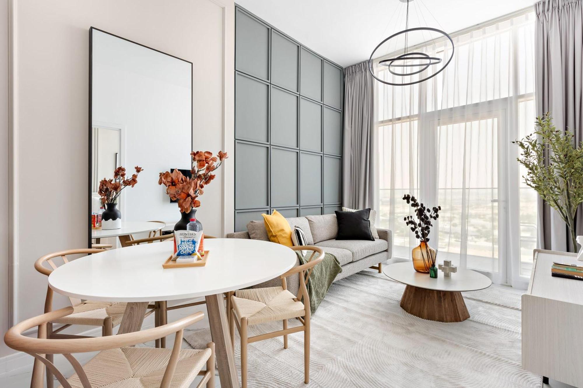 Silkhaus Modern 1Bdr In Oasis Near Masdar City Park Абу-Даби Экстерьер фото