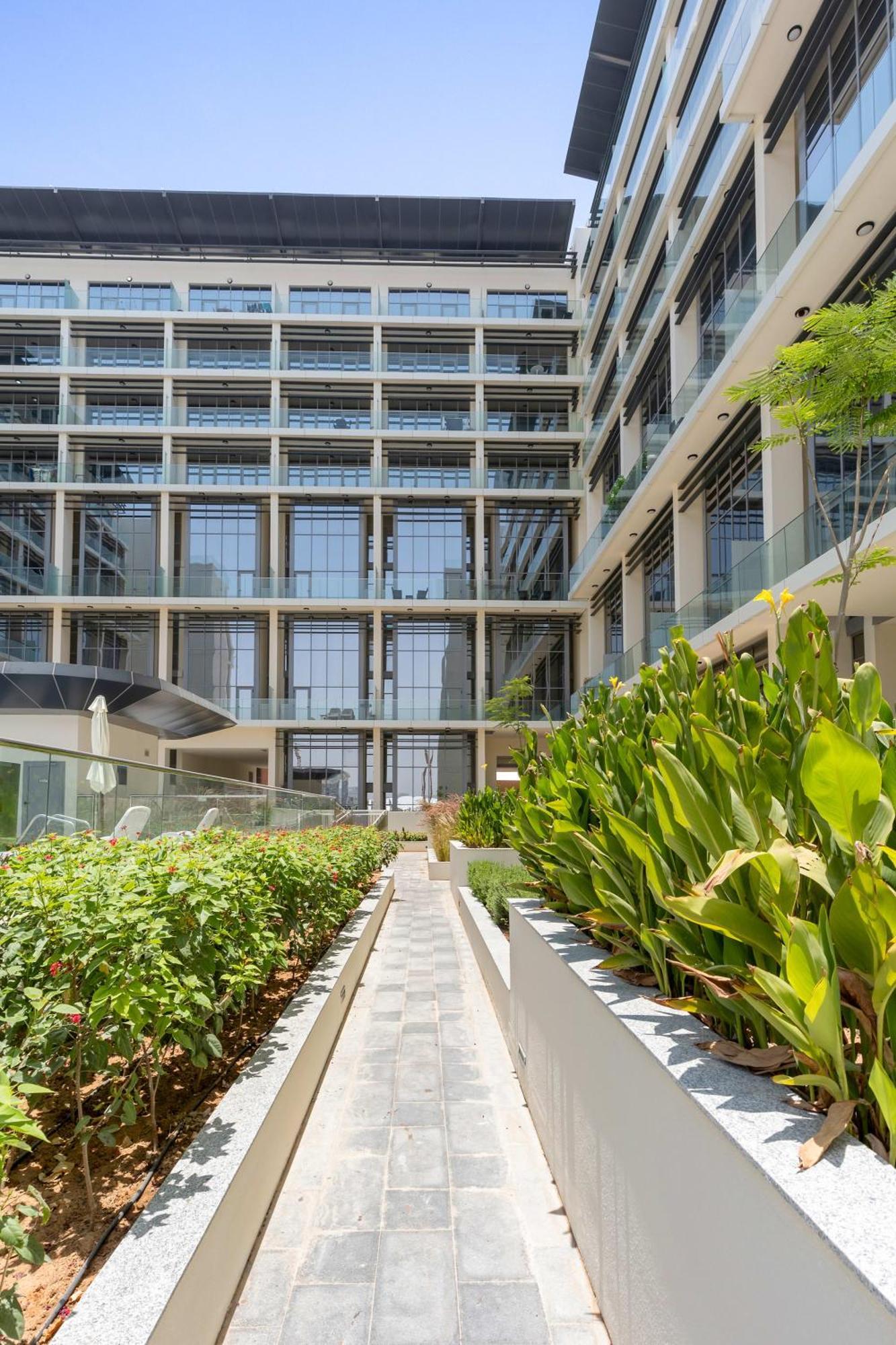 Silkhaus Modern 1Bdr In Oasis Near Masdar City Park Абу-Даби Экстерьер фото